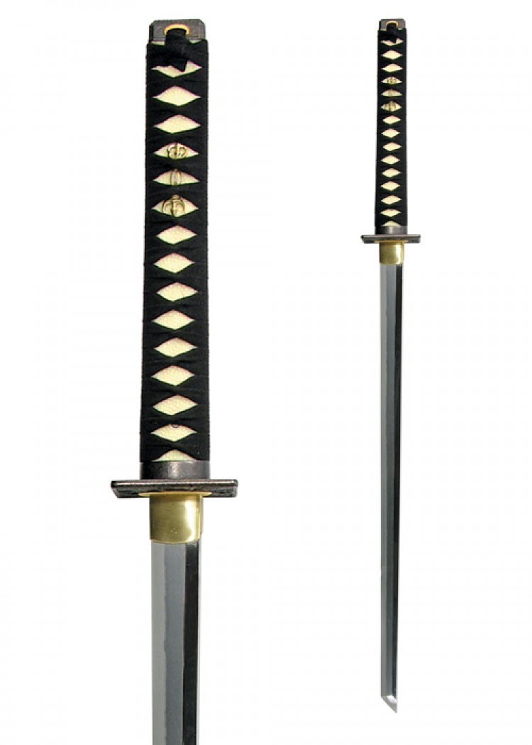 Katana pratica Shinobi-Ninja com o mesmo branco