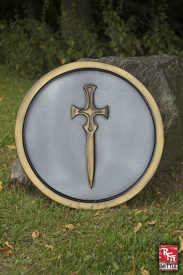 Escudo de látex Viking Cross Ready for Battle, LARP