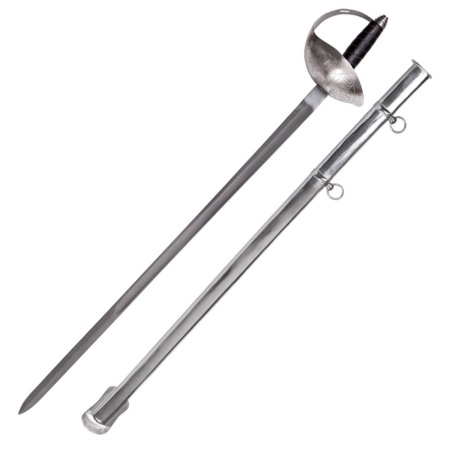 Sabre da Cavalaria Britânica com bainha, ano 1912