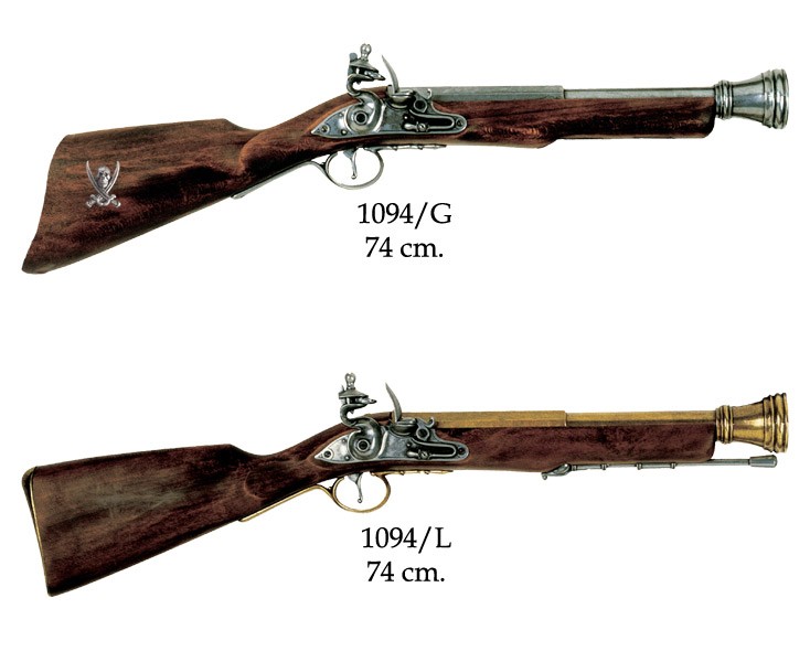 bacamarte do século 18
