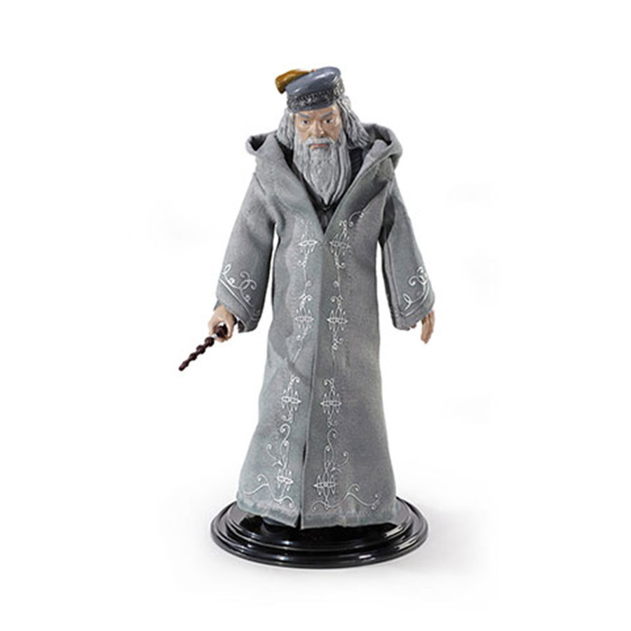 Toyllectible Bendyfigs Harry Potter Albus Dumbledore Estatueta em miniatura