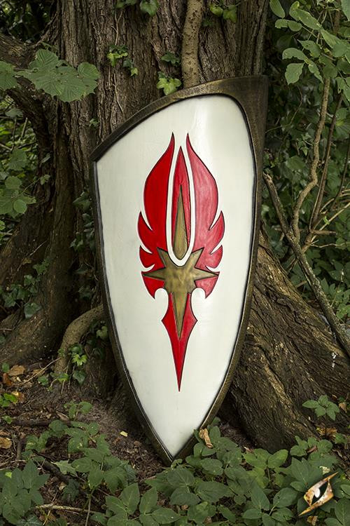 Escudo dos Elfos para LARP, 120x55 cm.