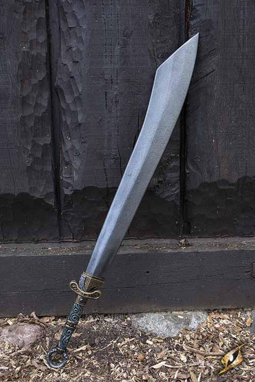 Espada chinesa Dao em látex para LARP, 100 cm.