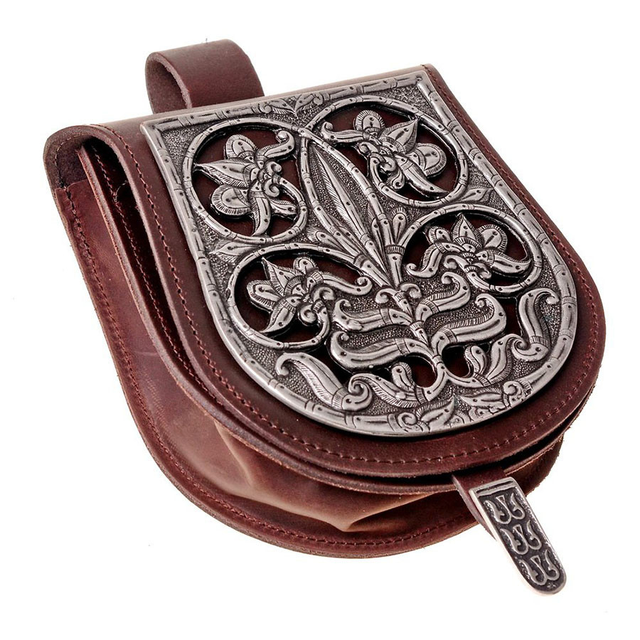 Bolsa de couro medieval modelo Tarsoly Magyar