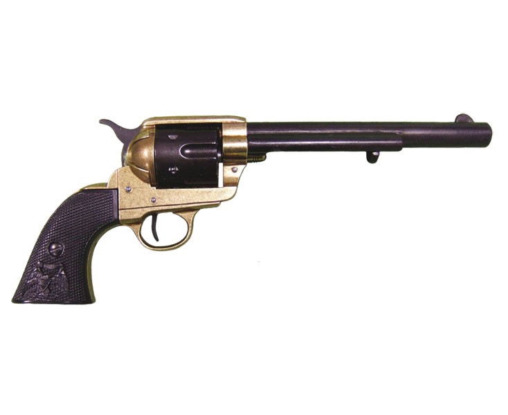 45 calibre revólver fabricado por S Colt, EUA 1873
