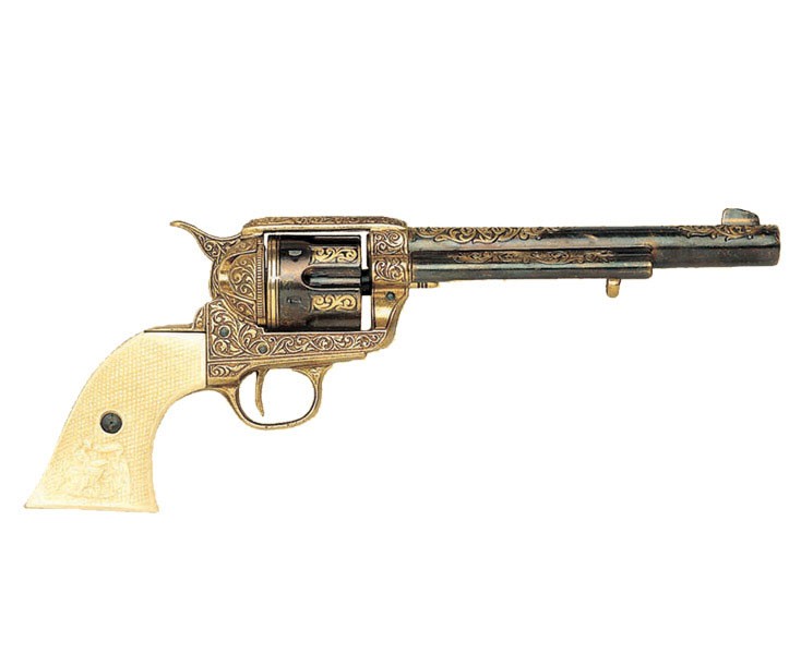 Revólver da Cavalaria dos EUA feito por S. Colt, 1873