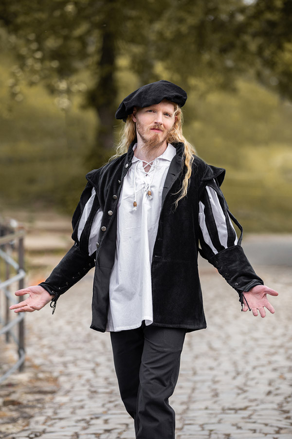 jaqueta renascentista varias cores