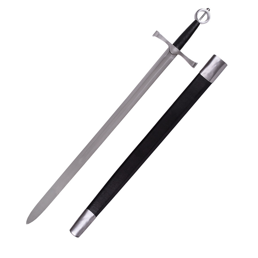 Espada de punho irlandesa com pomo de anel, século XVI