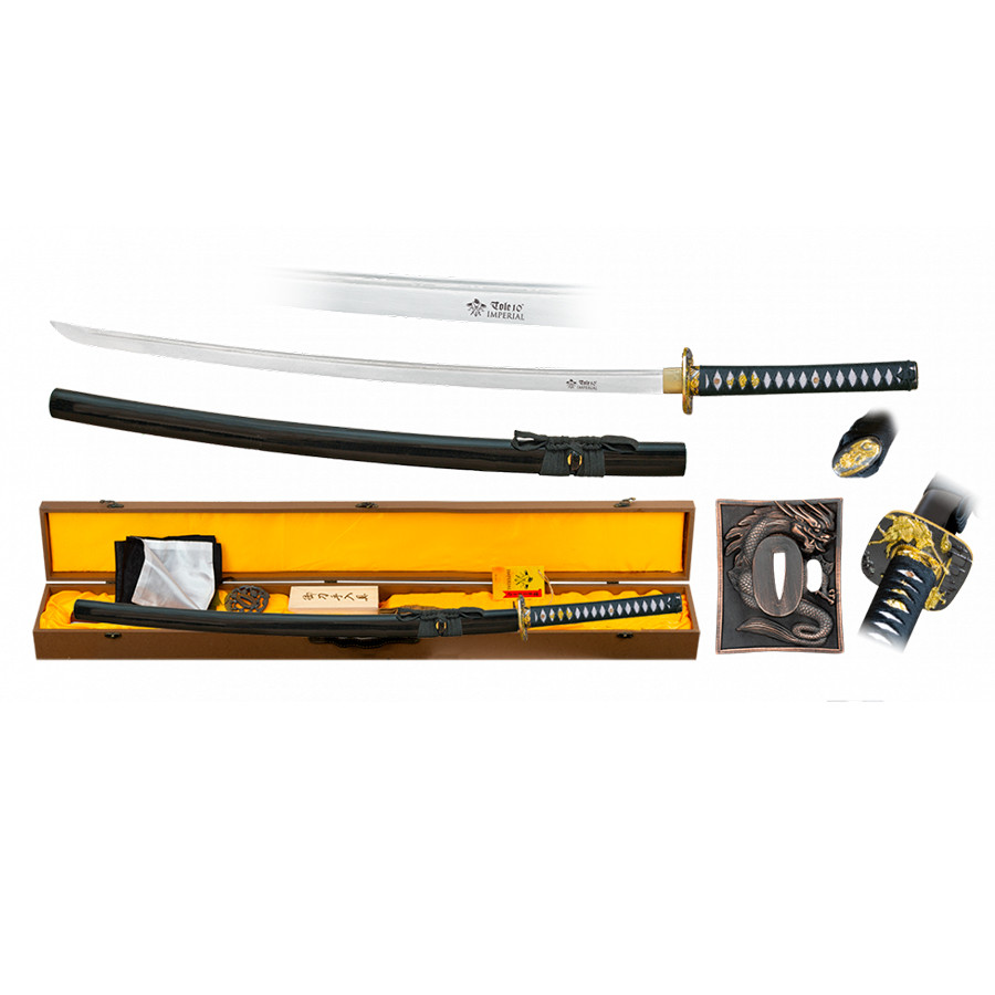 Aço Katana Damasco para práticas