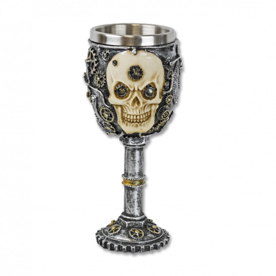 Modelo Tole10 Cup Skull SteamPunk