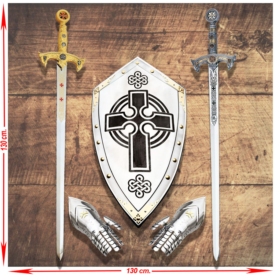 Panóplia do Grão-Mestre do Templo e seus Cavaleiros Templários