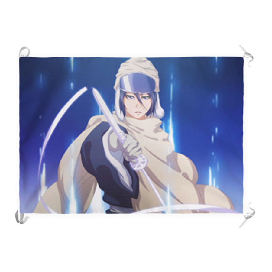 Banner-Bandeira Kuchiki Rukia de Bleach (70x100 cms.)