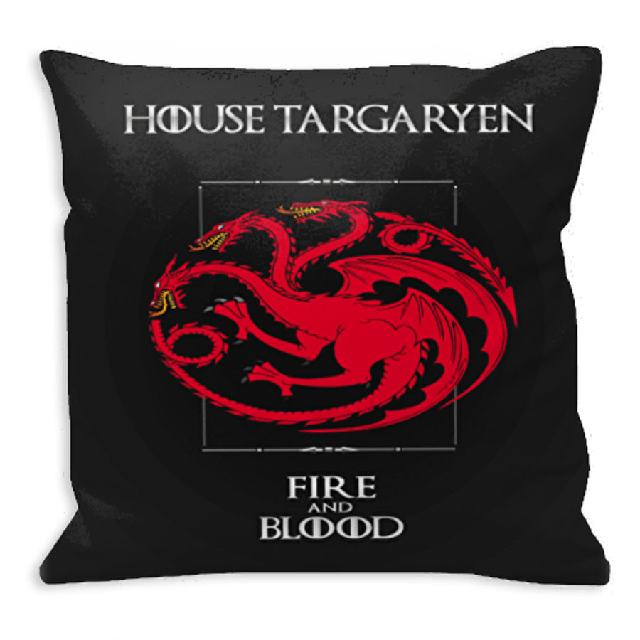 Almofada Game of Thrones House Targaryen