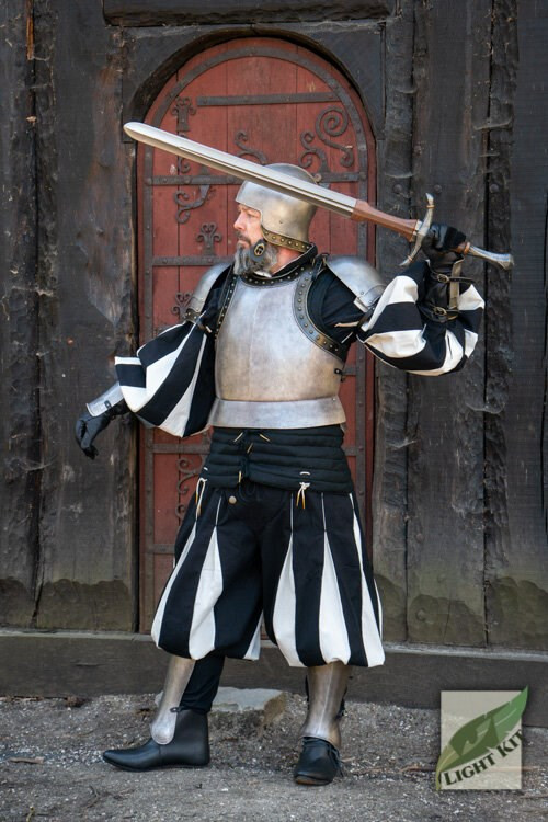 Armadura de Cavaleiro Medieval completa Kit leve de armadura épica