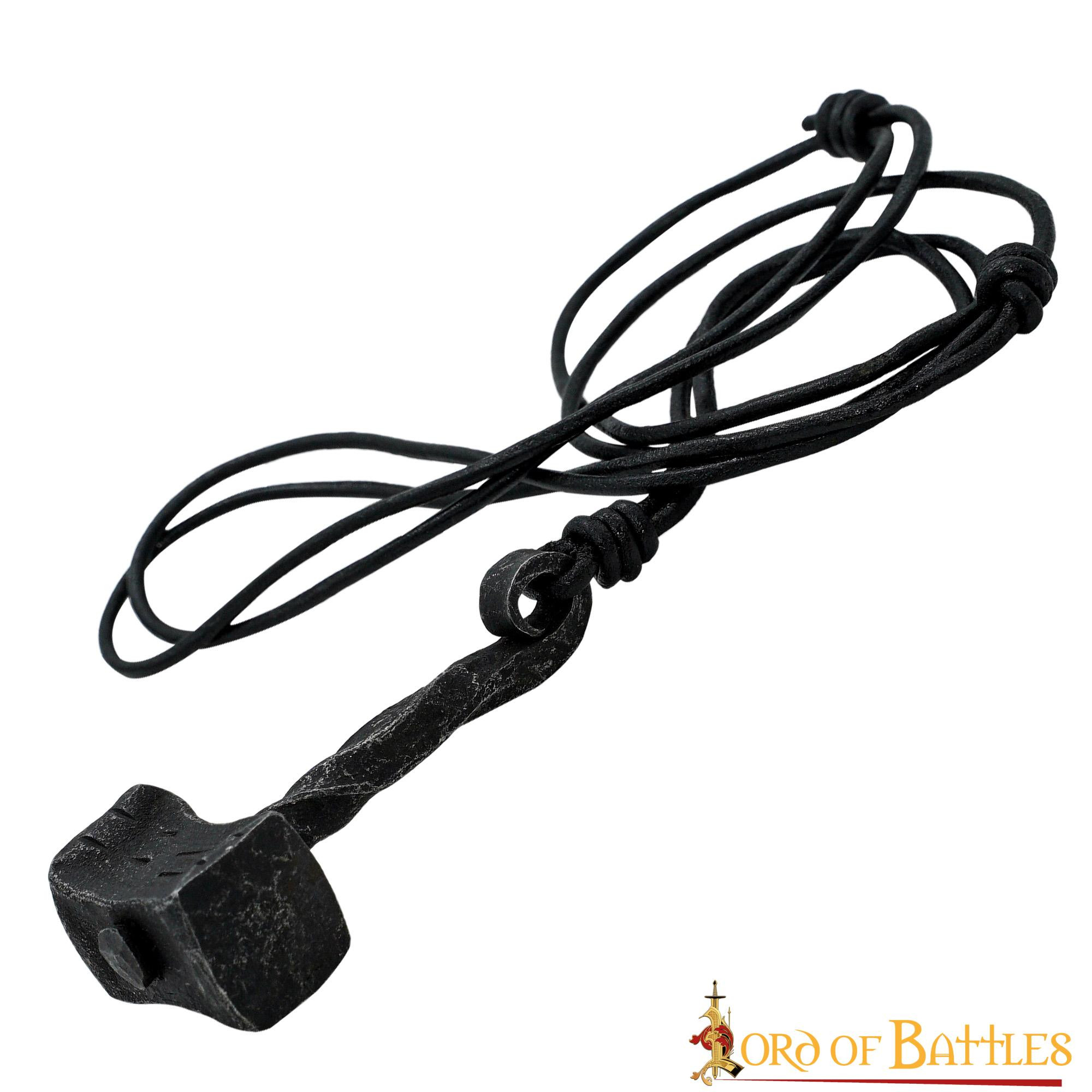 Pingente Mjölnir, martelo de Thor forjado em ferro