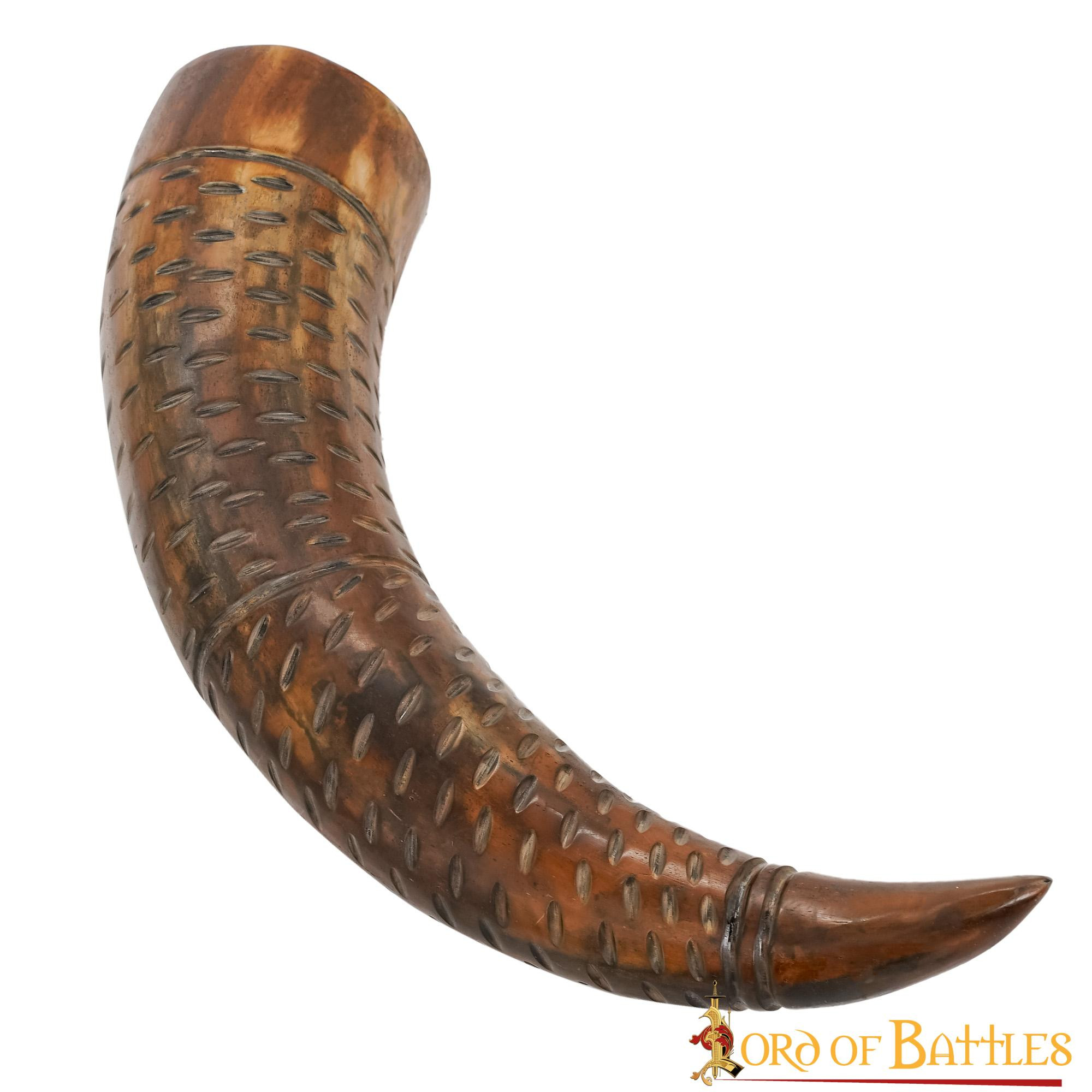 Chifre viking sobre chifre de boi (400-500 ml.)