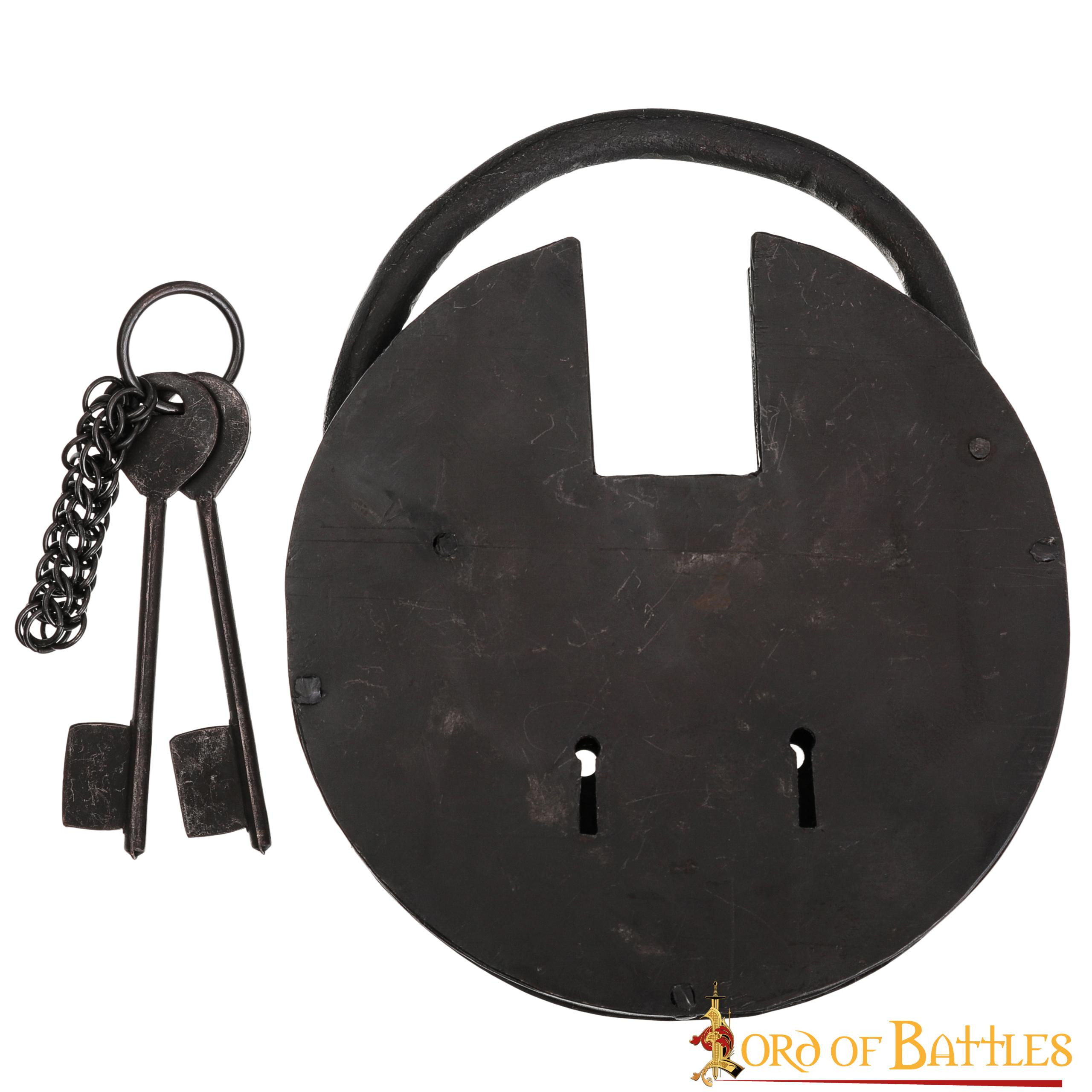 Cadeado de ferro forjado à mão para calabouço