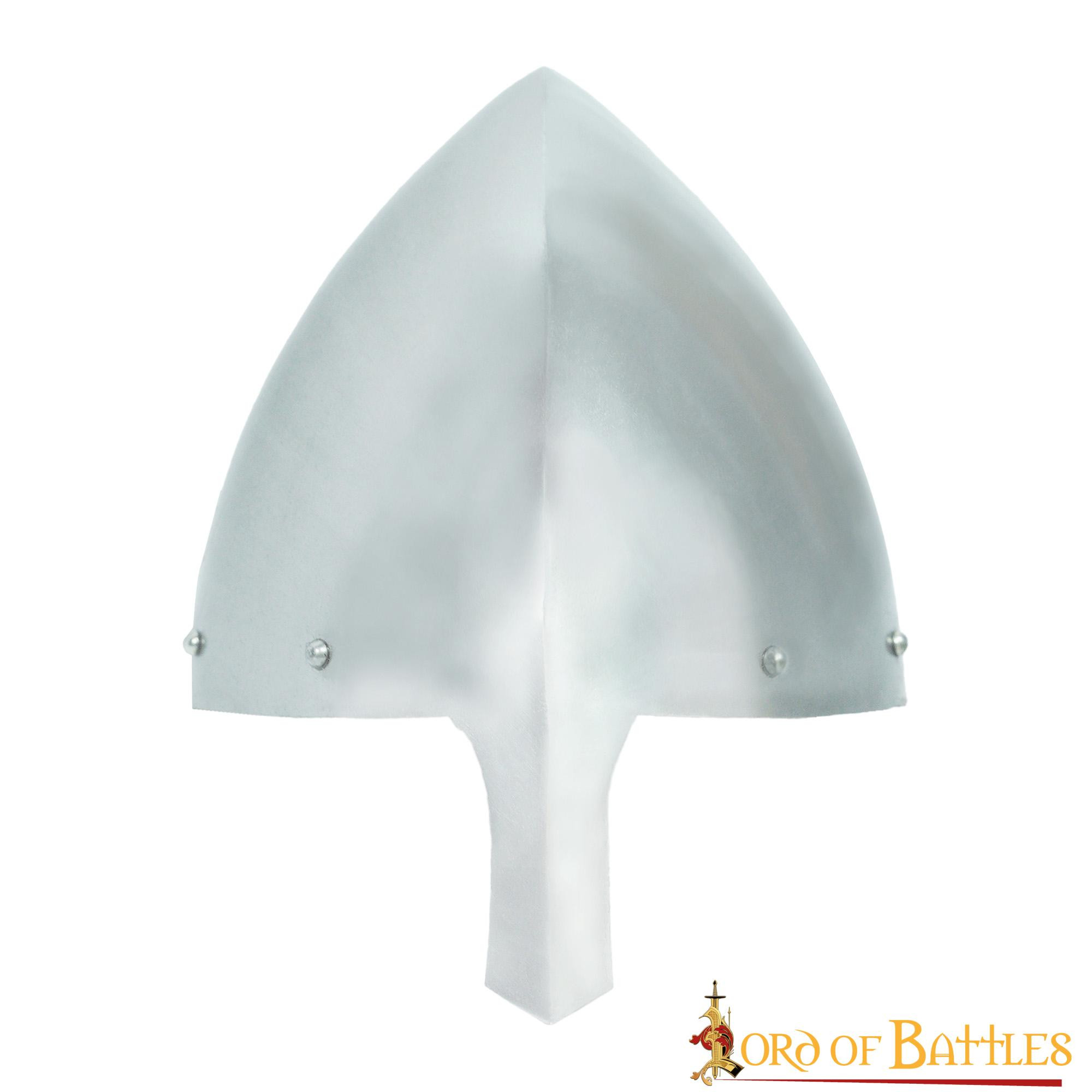 Capacete nasal Olmutz do século XI com forro de couro, 12 g.