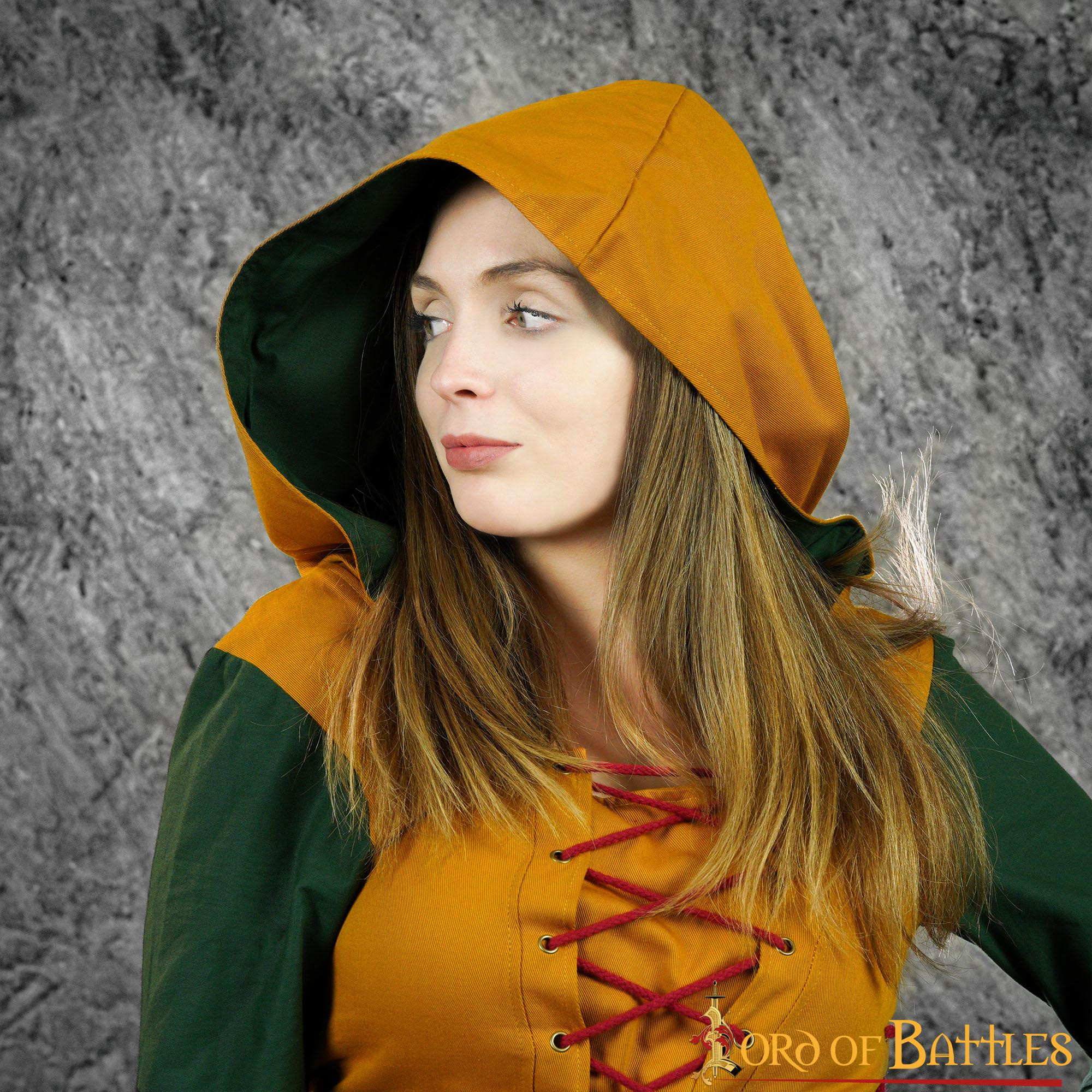 Vestido Medieval Mulher Eyra - Verde