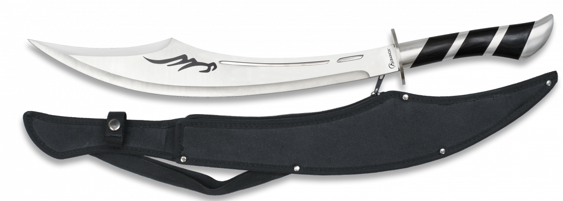 Fantasia Espada Cimitarra com bainha (62,50 cm.)