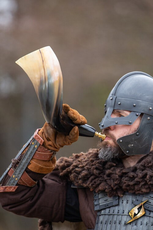 Grande chifre de som para a batalha