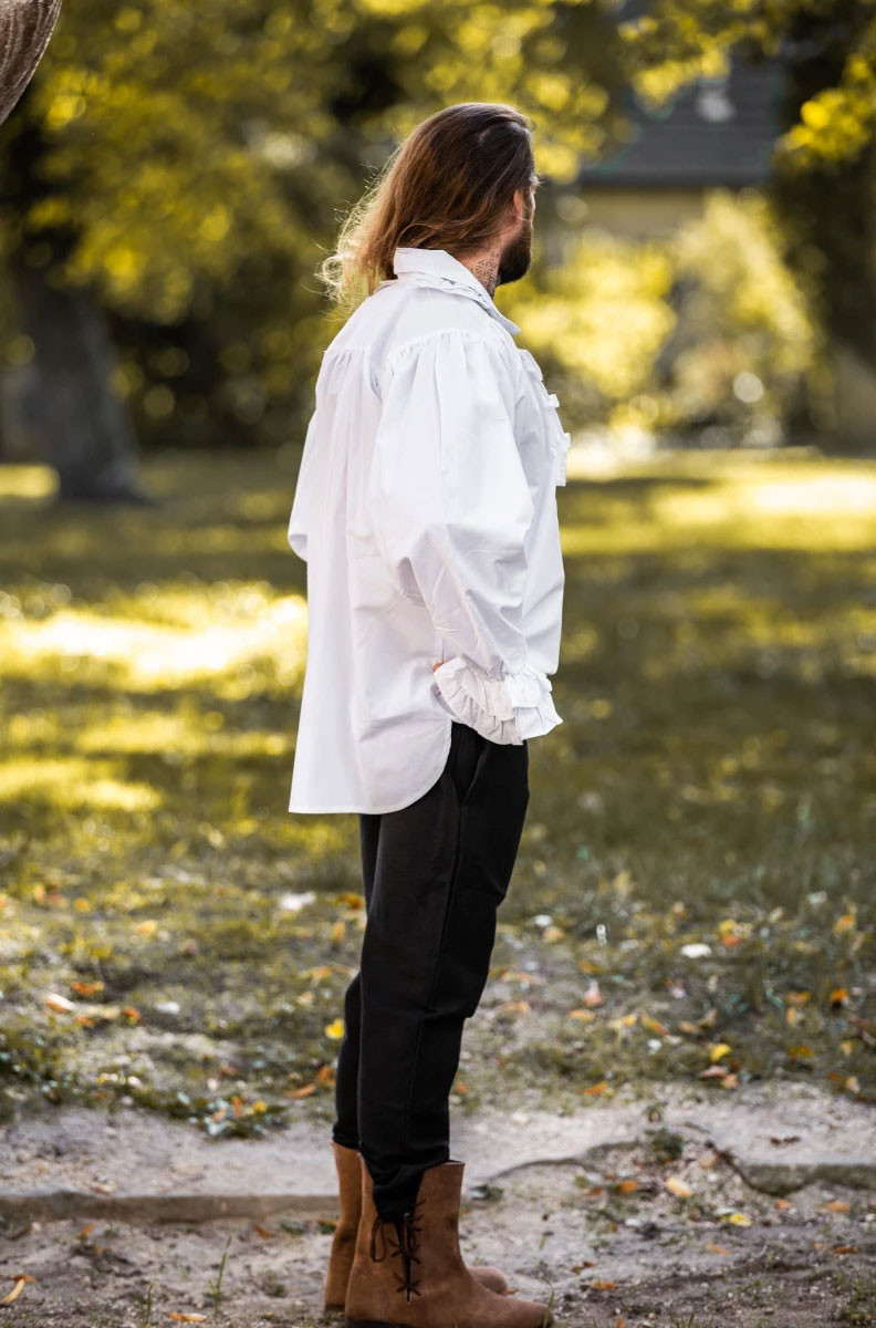 camisa laço renascentista
