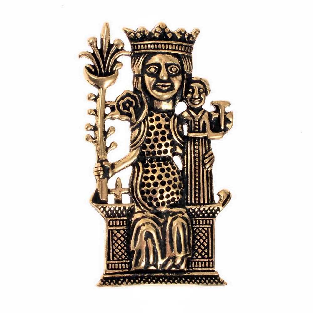 Broche de bronze da Senhora Peregrina de Tombelaine