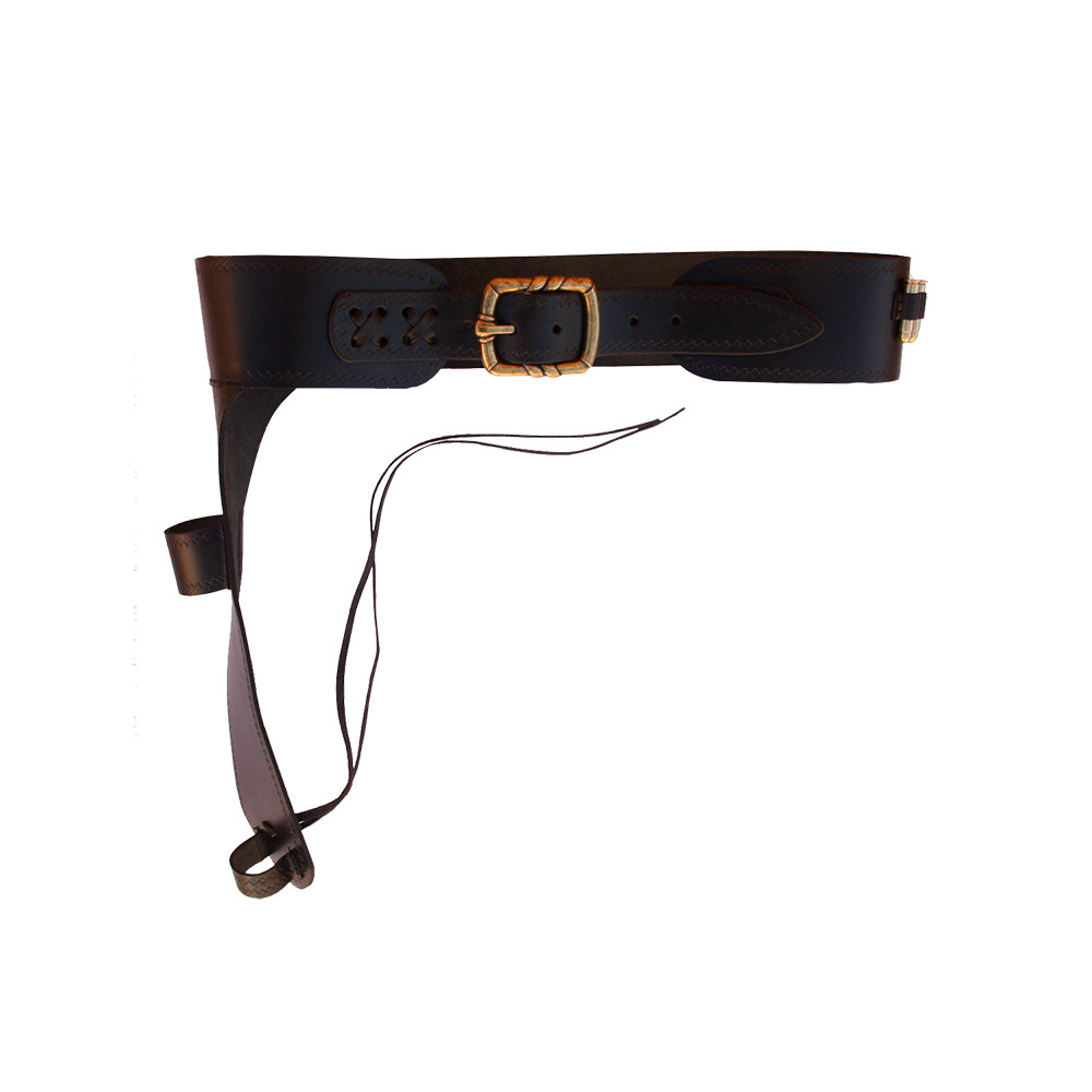 Rifle Couro Leg Canana Mare com 15 balas