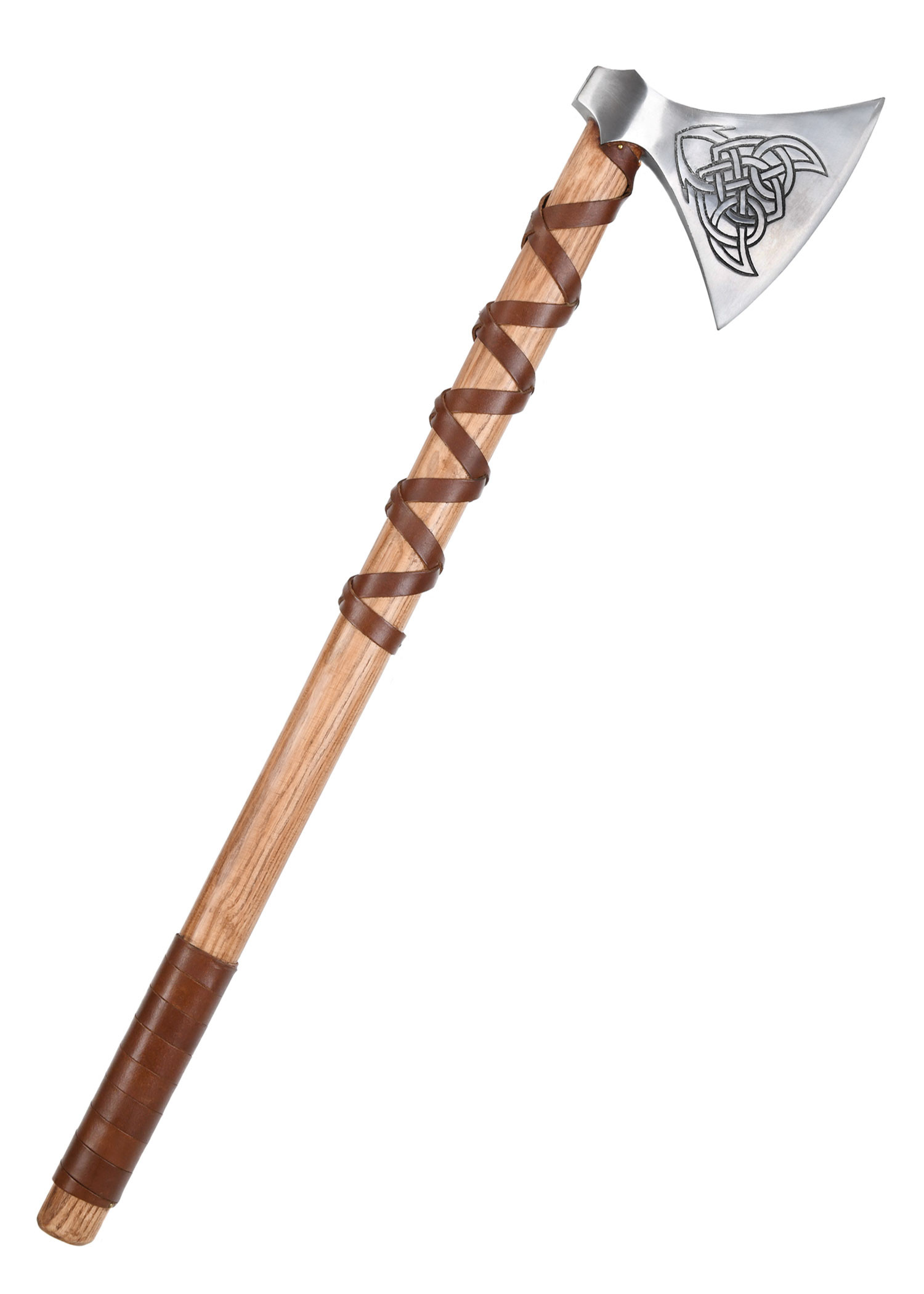 Machado de aço fundido norueguês com gravações (Tipo M)