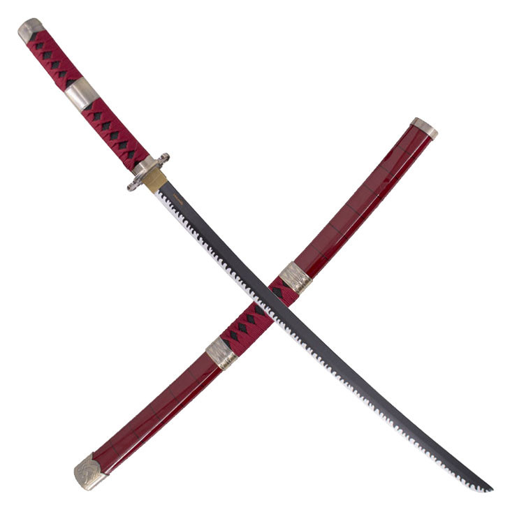 Katana em bambu Sandai Kitetsu de Zoro de One Piece (96 cm.)