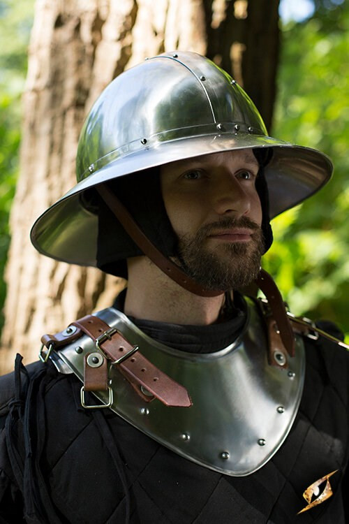 Gorget Guerreiro Medieval Ajustável