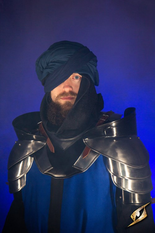 Conjunto gola e ombreiras modelo Black Ice