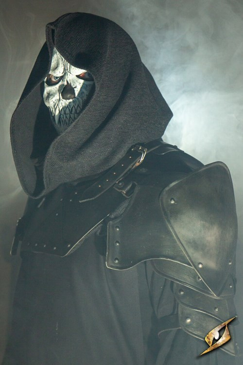 Conjunto gorjal modelo morto-vivo e ombreiras