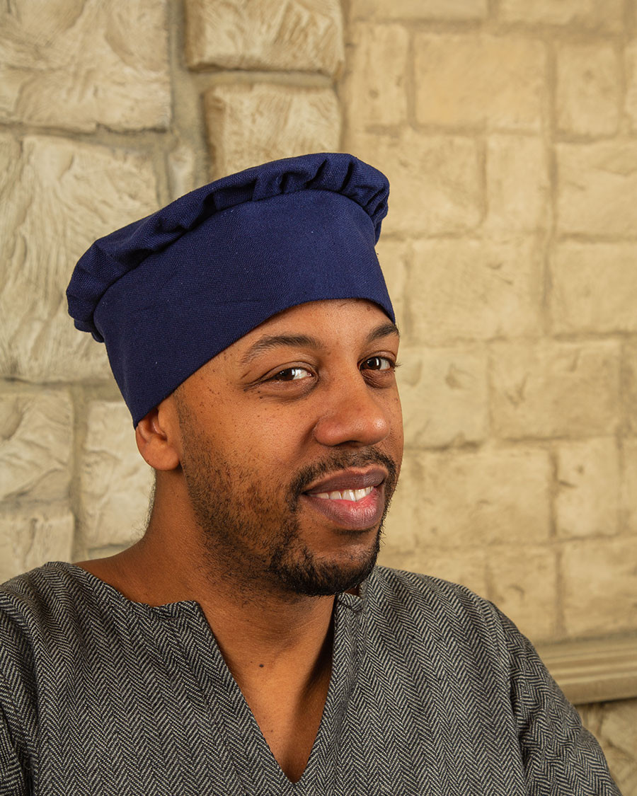 Boina Medieval Italiana Armin - Azul