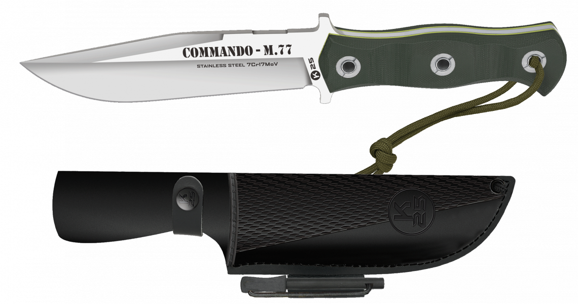 Faca tática K25 Commando M77 (26,5 cm.)
