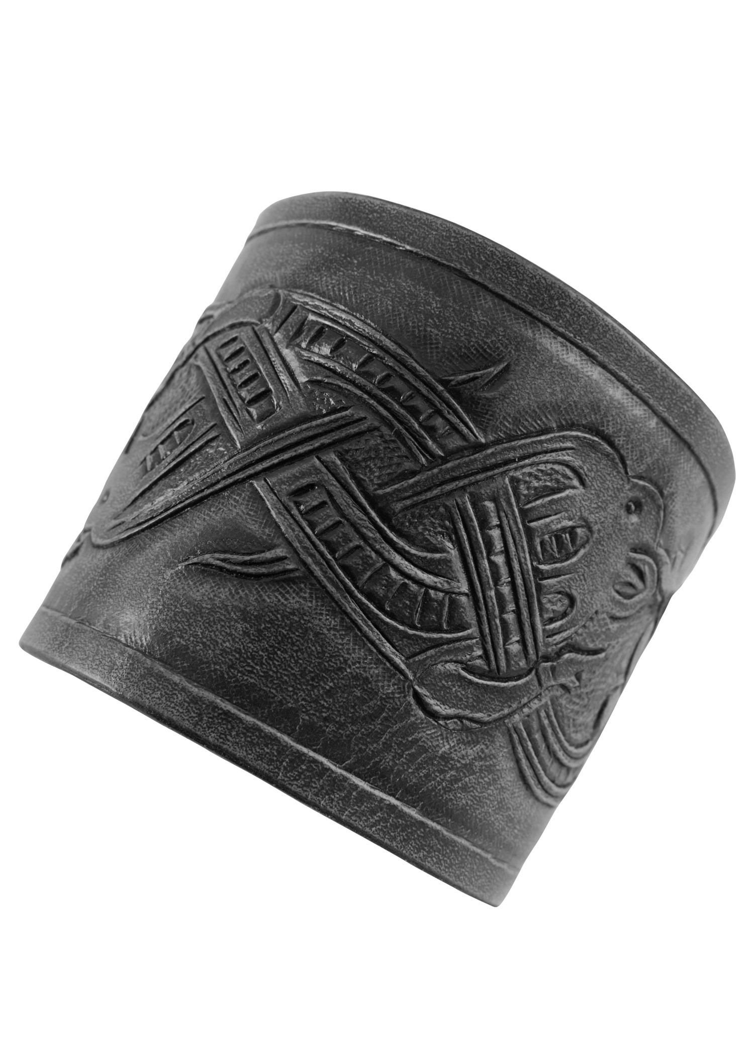 Pulseiras de couro com relevo de dragão estilo gelatina