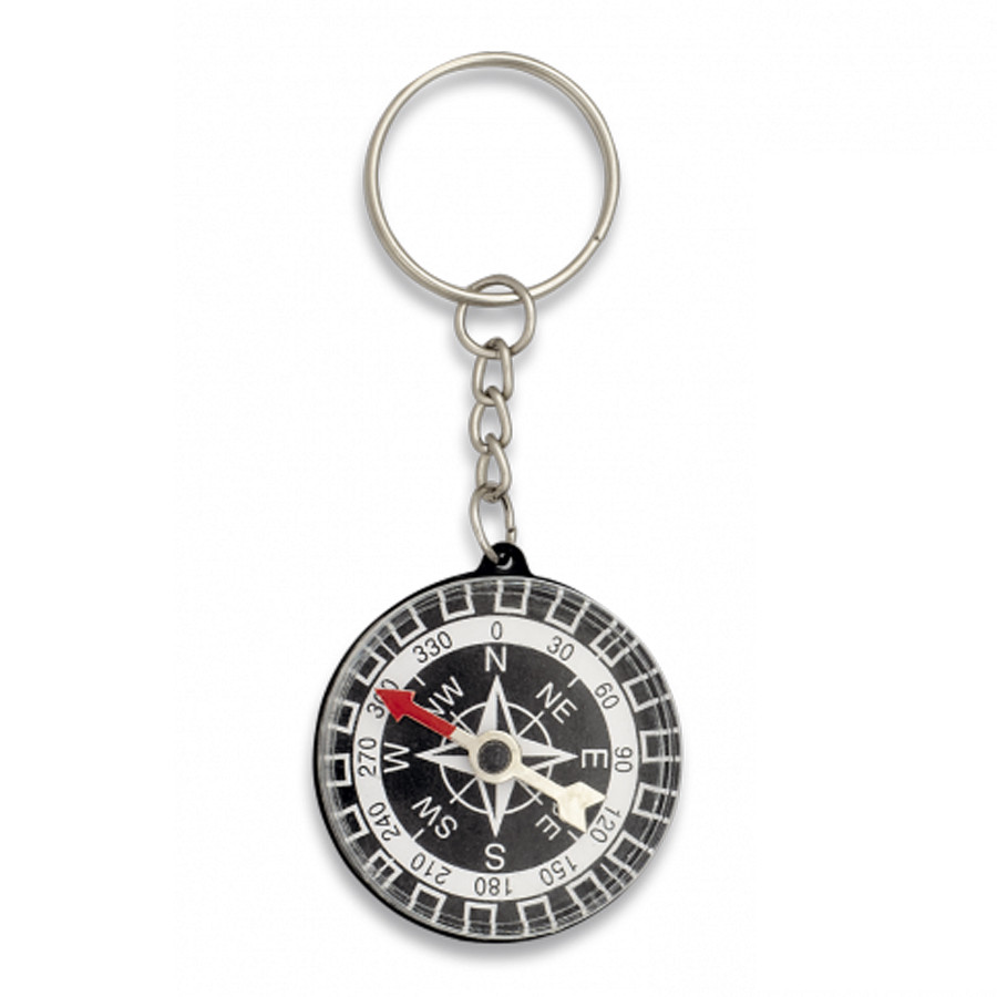 Bússola aventureiro modelo Nico (8,5 x 3,5 cm)