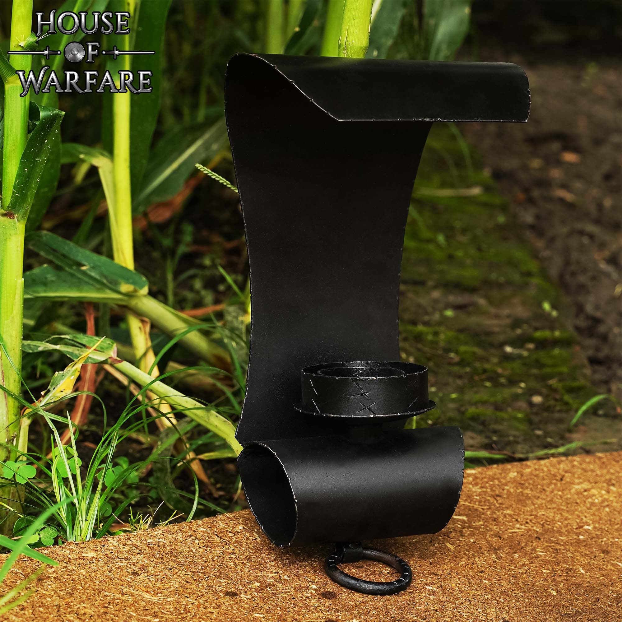 Arandela medieval aparafusada para 1 vela