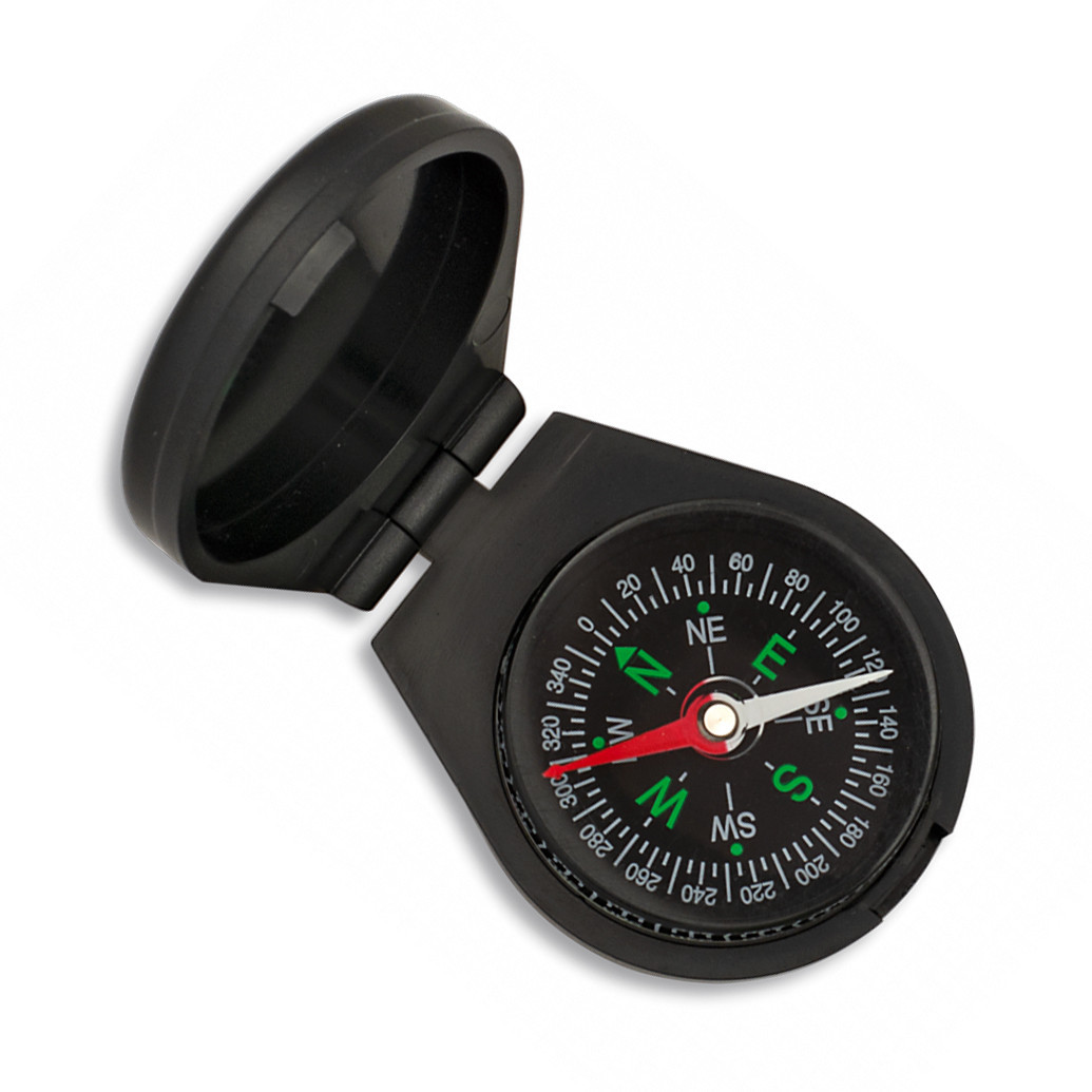 bússola de óleo com tampa