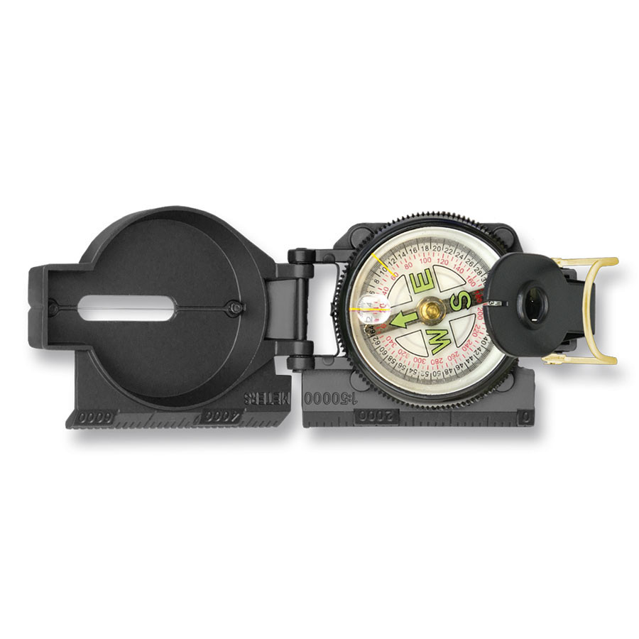 Bárbaro bússola óleo metal na cor militar