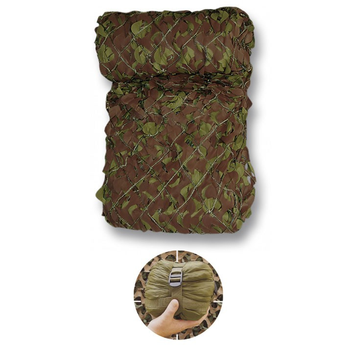 Rede de camuflagem verde (3 x 1,5 mts.)