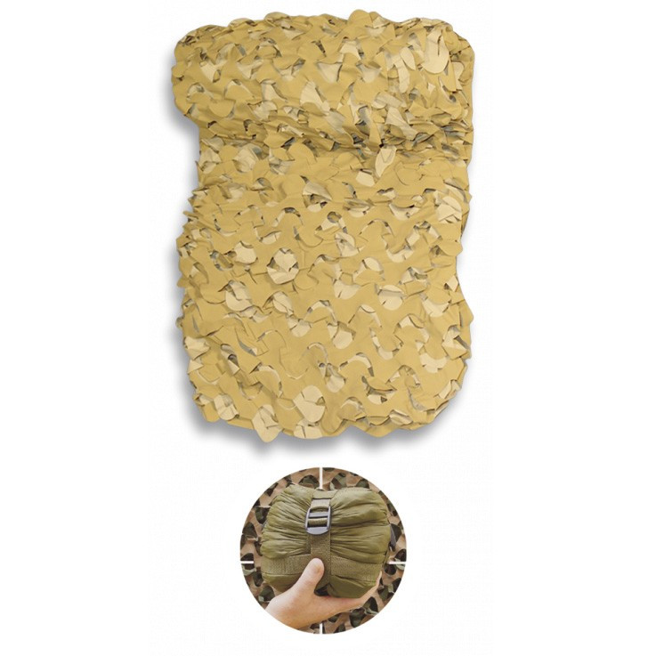 Rede de camuflagem de malha de deserto (3x2,40 mts.)