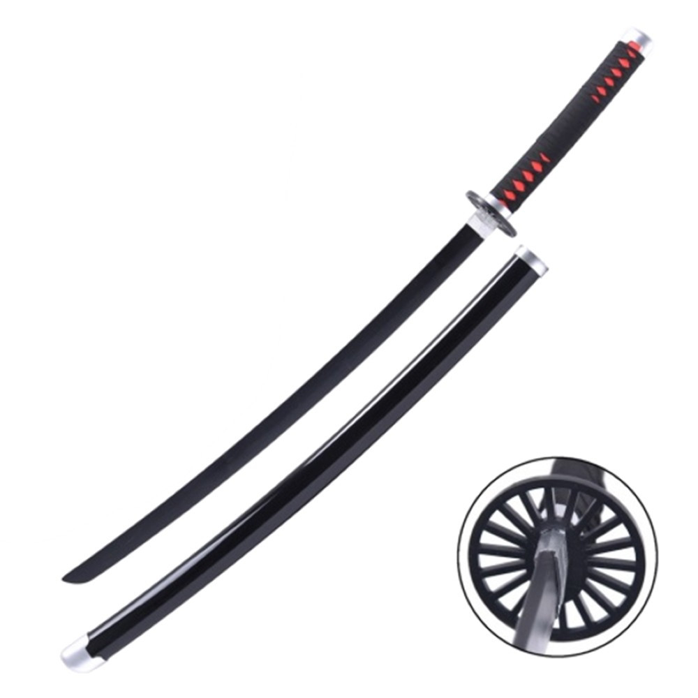 Katana de bambu Tanjiro Kamado de Kimetsu No Yaiba (103 cm.)