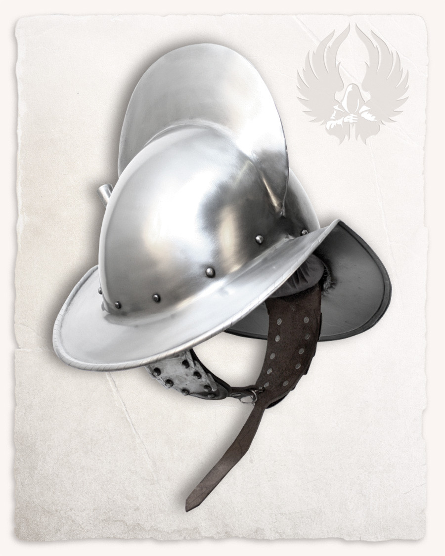 Capacete Morrion da Guarda Suíça do Vaticano