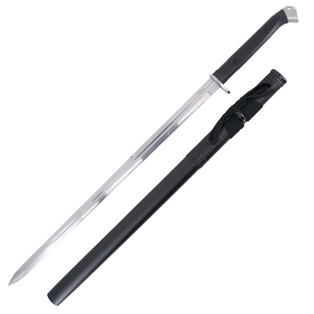 Katana prática básica com bainha preta