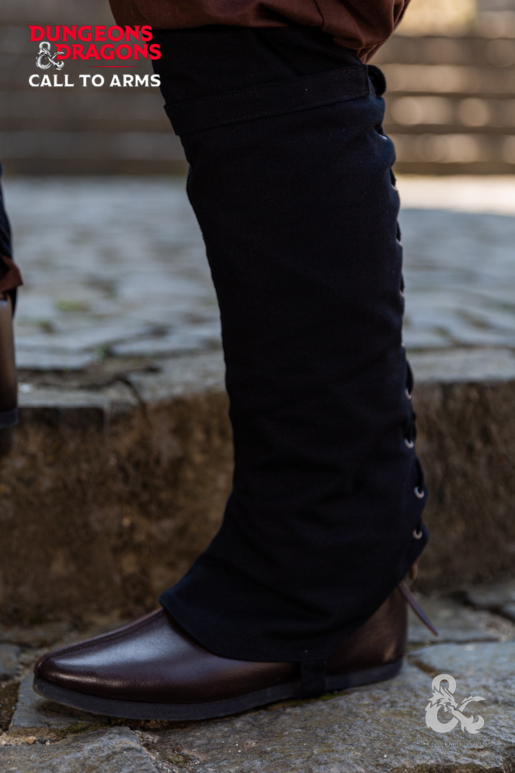 Leggings pretas medievais de Rogue