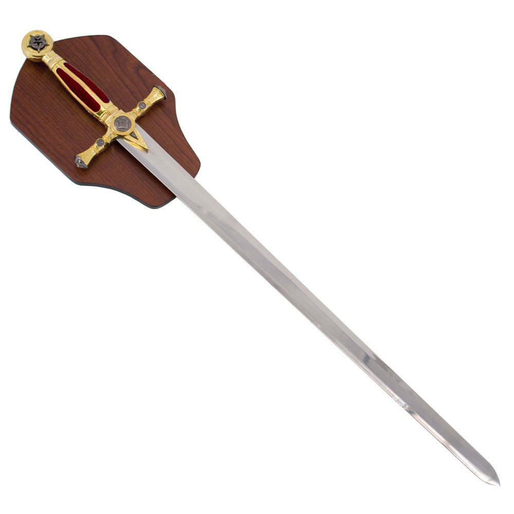 Espada maçônica Cadete com suporte (79 cms.)