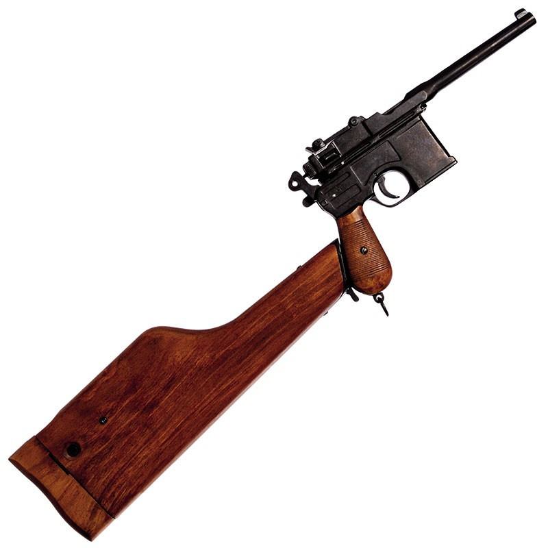 Pistola C96, projetada por Mauser, Alemanha 1896