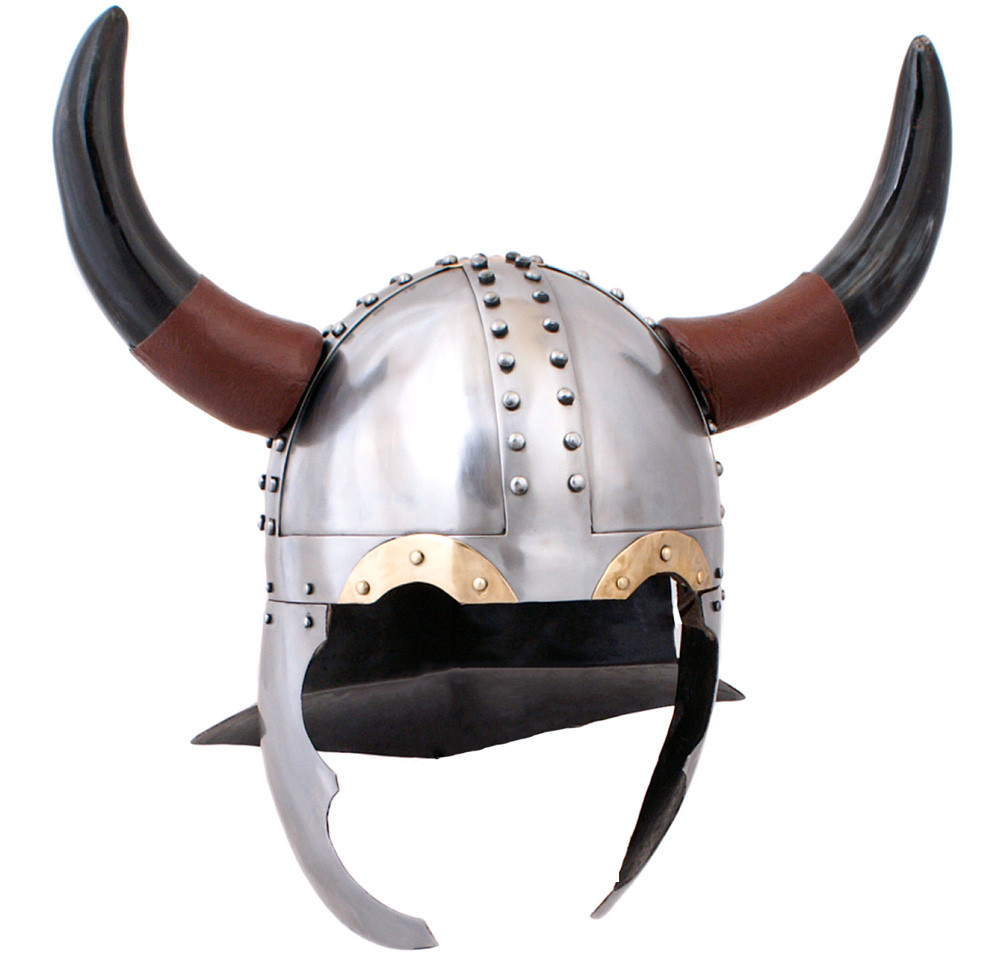 Capacete Viking com chifres - Recondicionado
