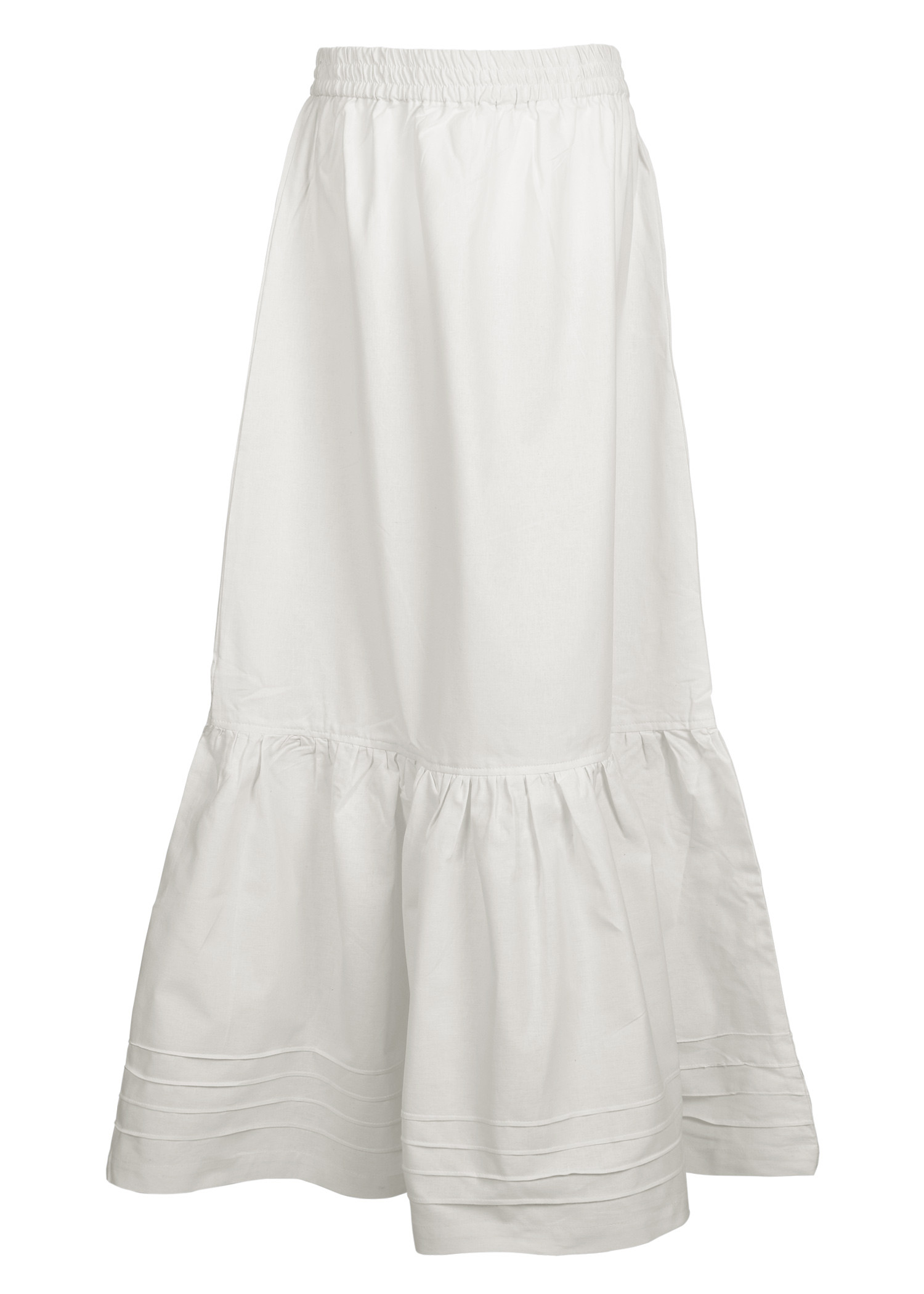 Saia medieval de algodão modelo Kelly, cor natural